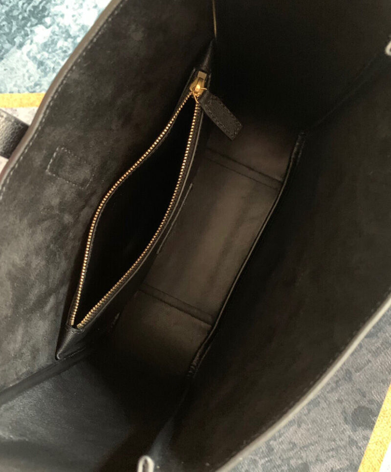 Saint Laurent Le 5 A 7 Soft Small Hobo Bag In Smooth Leather Black